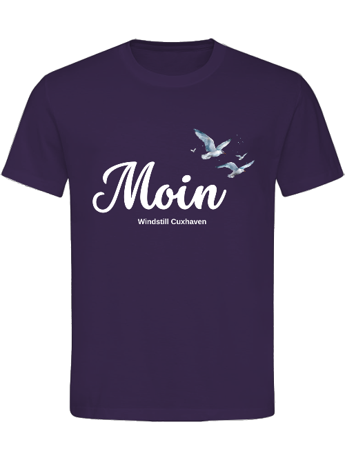 T-Shirt Normal Fit Moin Möwen Unisex T-Shirt Normal Fit Moin Möwen Unisex