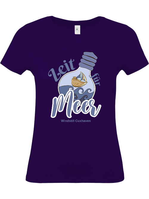 T-Shirt Slim Fit Zeit für Meer T-Shirt Slim Fit Zeit für Meer