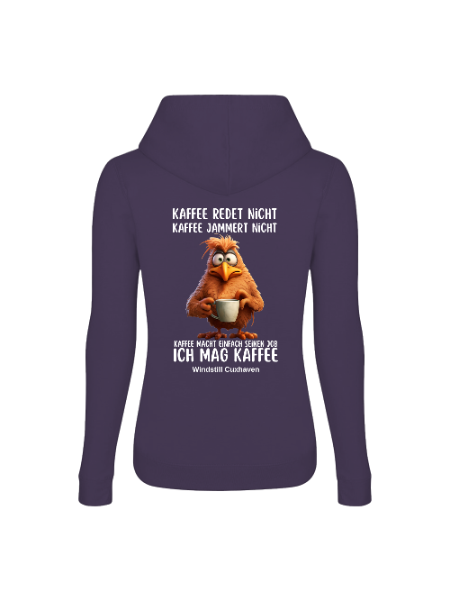 Frauen Hoodie Kaffee Frauen Hoodie Kaffee