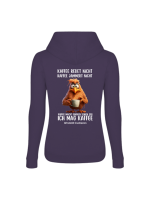 Frauen Hoodie Kaffee Frauen Hoodie Kaffee