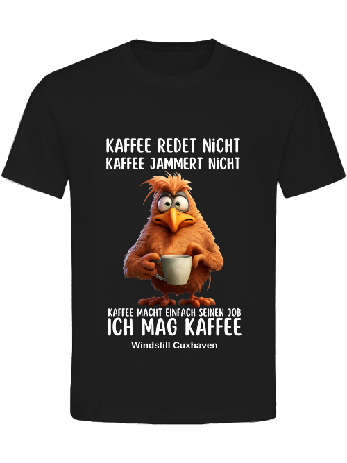 T-Shirt Normal Fit Kaffee Unisex T-Shirt Normal Fit Kaffee Unisex