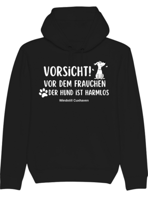 Premium Bio Hoodie Vorsicht Unisex