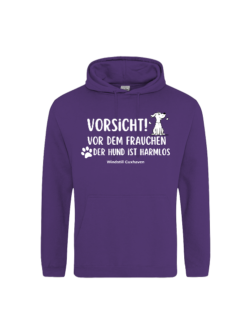 Hoodie Vorsicht Unisex