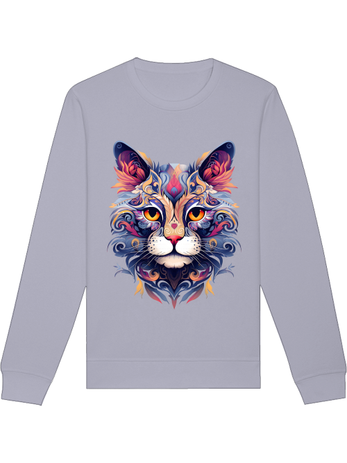 Sweatshirt Katze Fantasie Unisex Sweatshirt Katze Fantasie Unisex