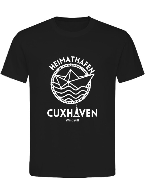 T-Shirt Normal Fit Heimathafen Cuxhaven Unisex