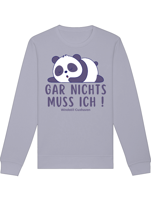 Sweatshirt Panda Gar nichts Unisex Sweatshirt Panda Gar nichts Unisex