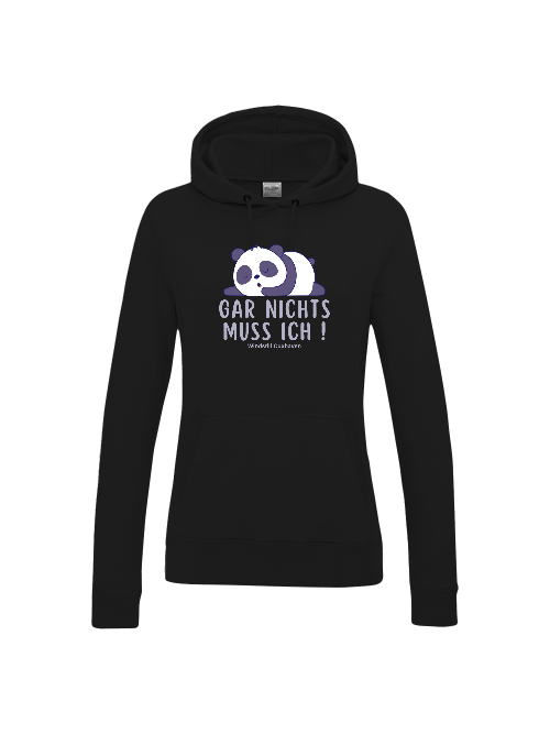 Frauen Hoodie Panda Gar nichts Frauen Hoodie Panda Gar nichts