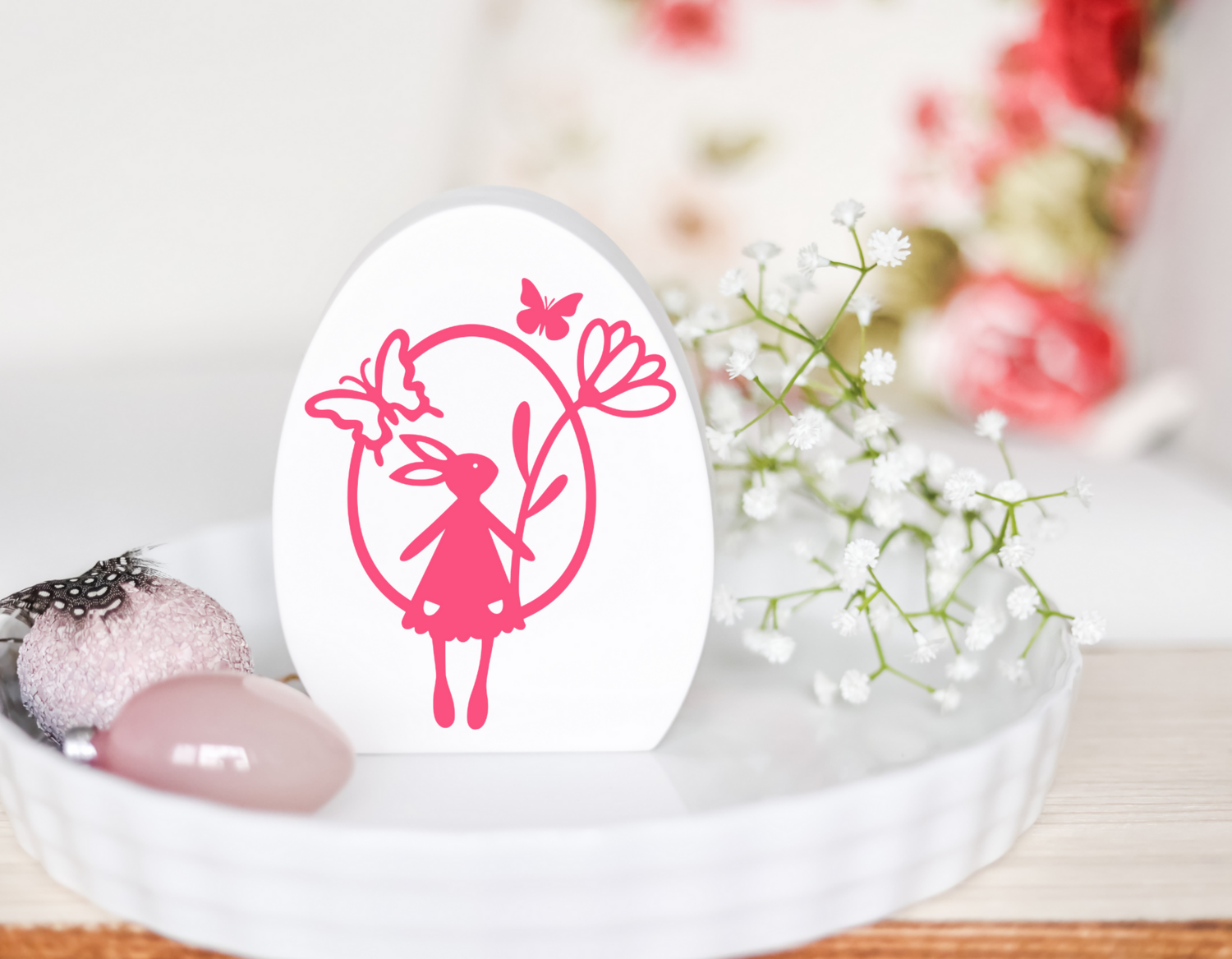 Osterhase Schmetterling