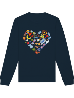 Sweatshirt Meerherz Unisex Sweatshirt Meerherz Unisex