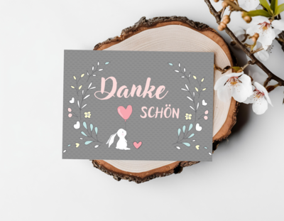 Postkarte Postkarte "Dankeschön"