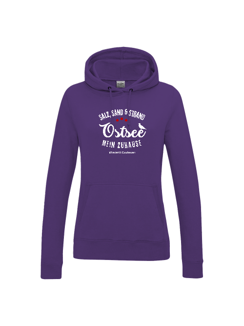 Frauen Hoodie Ostsee Mein Zuhause Frauen Hoodie Ostsee Mein Zuhause