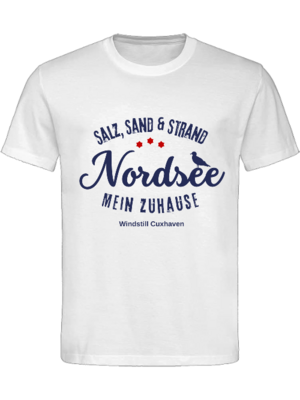 T-Shirt Normal Fit Nordsee Mein Zuhause Unisex T-Shirt Normal Fit Nordsee Mein Zuhause Unisex