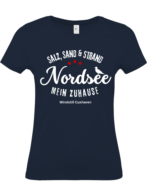T-Shirt Slim Fit Nordsee Mein Zuhause T-Shirt Slim Fit Nordsee Mein Zuhause