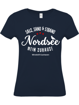 T-Shirt Slim Fit Nordsee Mein Zuhause T-Shirt Slim Fit Nordsee Mein Zuhause