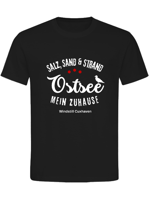 T-Shirt Normal Fit Ostsee Mein Zuhause Unisex T-Shirt Normal Fit Ostsee Mein Zuhause Unisex