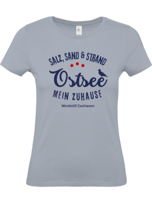 T-Shirt Slim Fit Ostsee Mein Zuhause