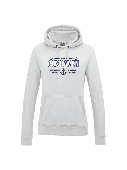 Frauen Hoodie Anker Cuxhaven Frauen Hoodie Anker Cuxhaven