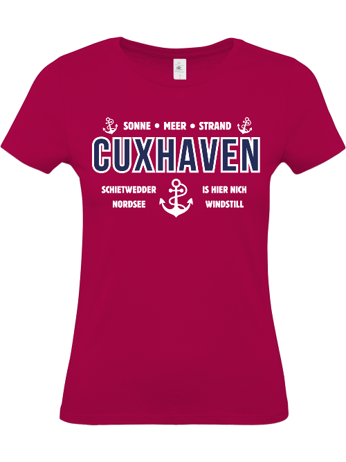 T-Shirt Slim Fit Anker Cuxhaven