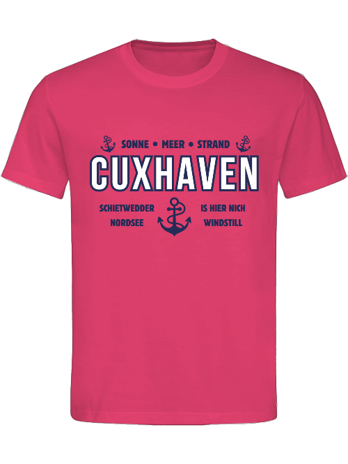 T-Shirt Normal Fit Anker Cuxhaven Unisex T-Shirt Normal Fit Anker Cuxhaven Unisex
