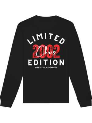 Sweatshirt Limited Edition personalisierbar Unisex Sweatshirt Limited Edition personalisierbar Unisex