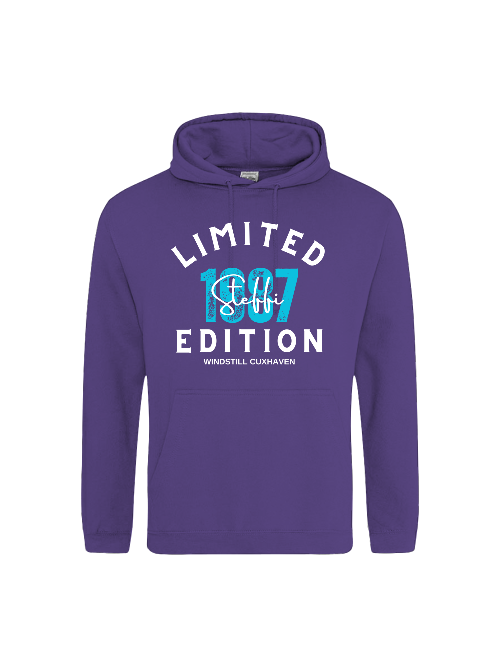 Hoodie Limited Edition personalisierbar Unisex Hoodie Limited Edition personalisierbar Unisex