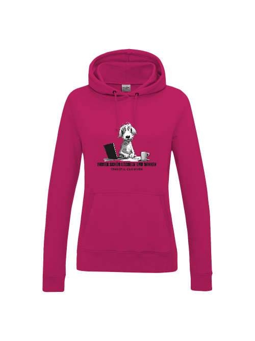 Frauen Hoodie Lächeln und Winken Frauen Hoodie Lächeln und Winken