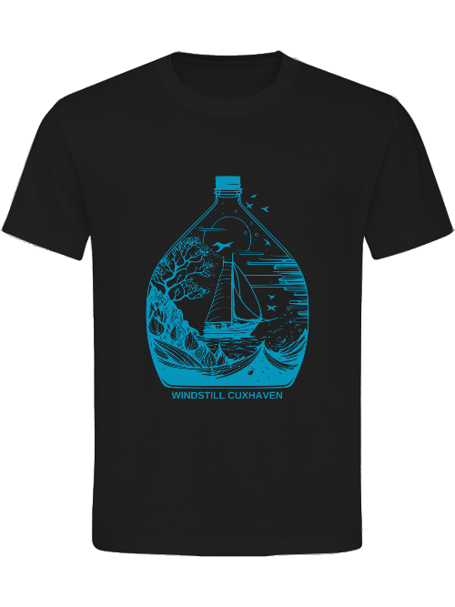 T-Shirt Normal Fit Buddelschiff Unisex T-Shirt Normal Fit Buddelschiff Unisex
