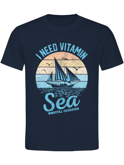 T-Shirt Normal Fit Vitamin Sea Unisex T-Shirt Normal Fit Vitamin Sea Unisex