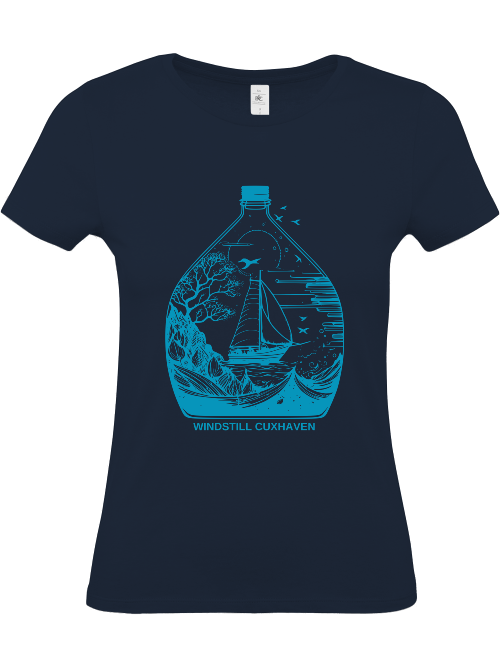 T-Shirt Slim Fit Buddelschiff T-Shirt Slim Fit Buddelschiff