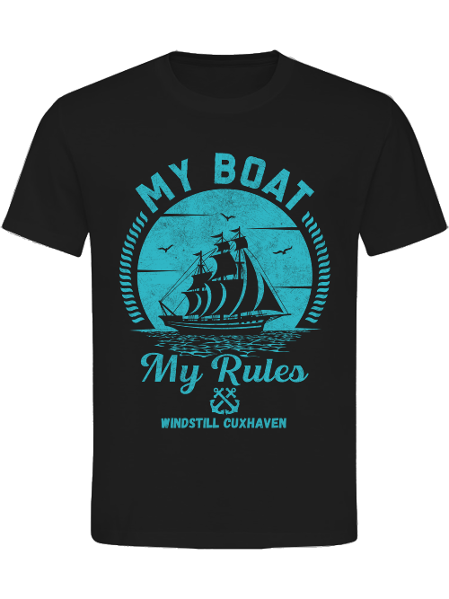 T-Shirt Normal Fit Mein Boot Unisex T-Shirt Normal Fit Mein Boot Unisex