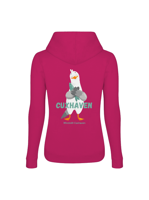 Frauen Hoodie Möwe Cuxhaven Frauen Hoodie Möwe Cuxhaven