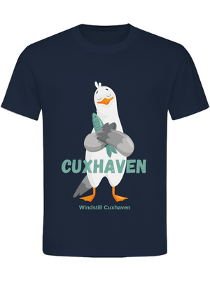 T-Shirt Normal Fit Möwe Cuxhaven Unisex T-Shirt Normal Fit Möwe Cuxhaven Unisex
