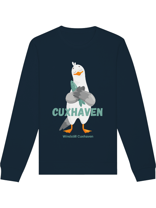 Sweatshirt Möwe Cuxhaven Unisex Sweatshirt Möwe Cuxhaven Unisex