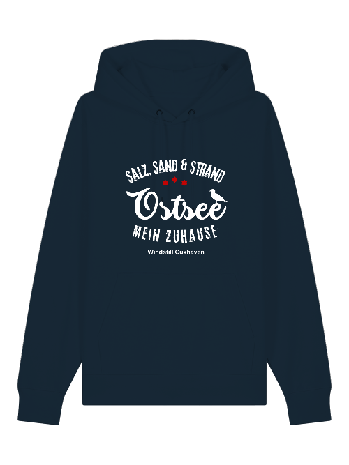 Premium Bio Hoodie Ostsee Mein Zuhause Unisex Premium Bio Hoodie Ostsee Mein Zuhause Unisex