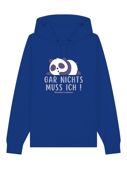 Premium Bio Hoodie Panda Gar nichts Unisex Premium Bio Hoodie Panda Gar nichts Unisex