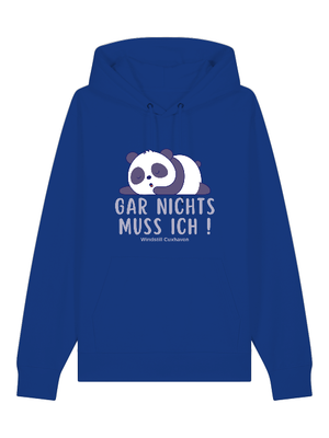 Premium Bio Hoodie Panda Gar nichts Unisex Premium Bio Hoodie Panda Gar nichts Unisex