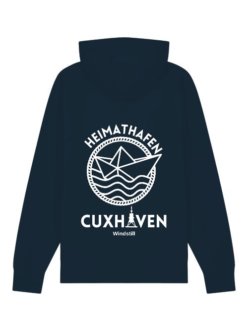 Premium Bio Hoodie Heimathafen Cuxhaven Unisex