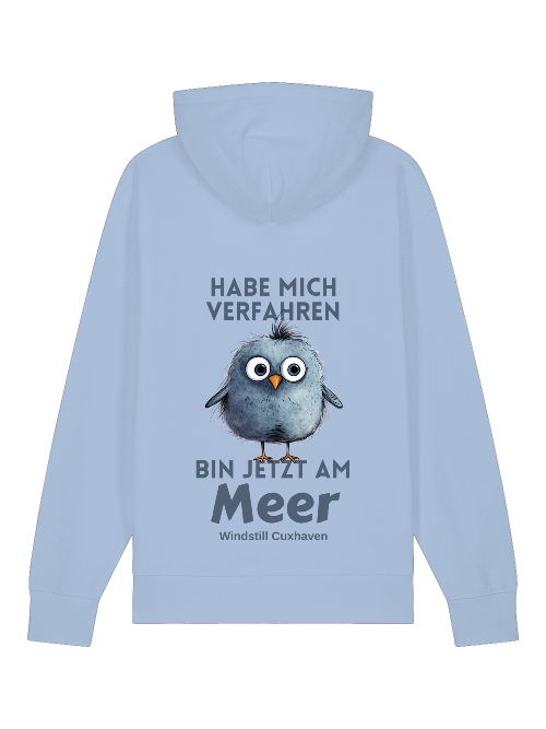 Premium Bio Hoodie Verfahren Meer Unisex