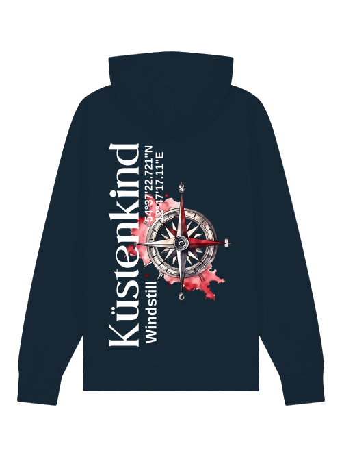 Premium Bio Hoodie Küstenkind Ostsee Unisex