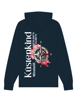 Premium Bio Hoodie Küstenkind Nordsee Unisex Premium Bio Hoodie Küstenkind Nordsee Unisex