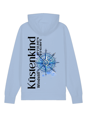 Premium Bio Hoodie Küstenkind Nordsee Unisex