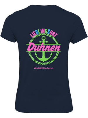 T-Shirt Slim Fit Lieblingsort Duhnen grün T-Shirt Slim Fit Lieblingsort Duhnen grün