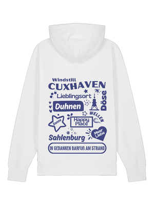 Premium Bio Hoodie Cuxhaven Wildes Design Unisex Premium Bio Hoodie Cuxhaven Wildes Design Unisex