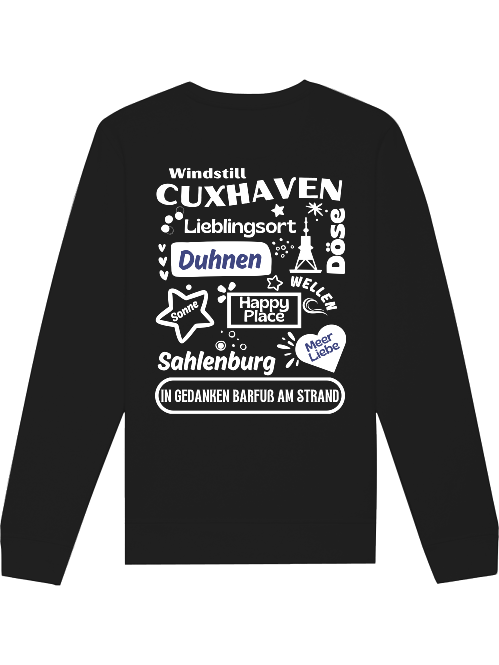 Sweatshirt Cuxhaven Wildes Design Unisex