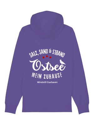 Hoodiejacke Ostsee Mein Zuhause Unisex Hoodiejacke Ostsee Mein Zuhause Unisex