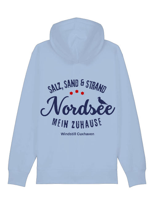 Hoodiejacke Nordsee Mein Zuhause Unisex Hoodiejacke Nordsee Mein Zuhause Unisex