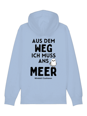 Hoodiejacke Aus dem Weg Unisex Hoodiejacke Aus dem Weg Unisex