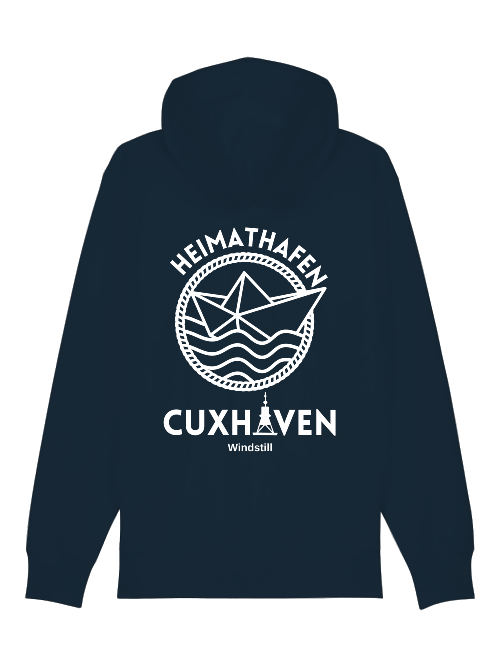 Hoodiejacke Heimathafen Cuxhaven Unisex Hoodiejacke Heimathafen Cuxhaven Unisex