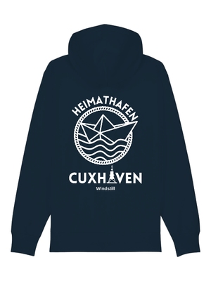 Hoodiejacke Heimathafen Cuxhaven Unisex Hoodiejacke Heimathafen Cuxhaven Unisex
