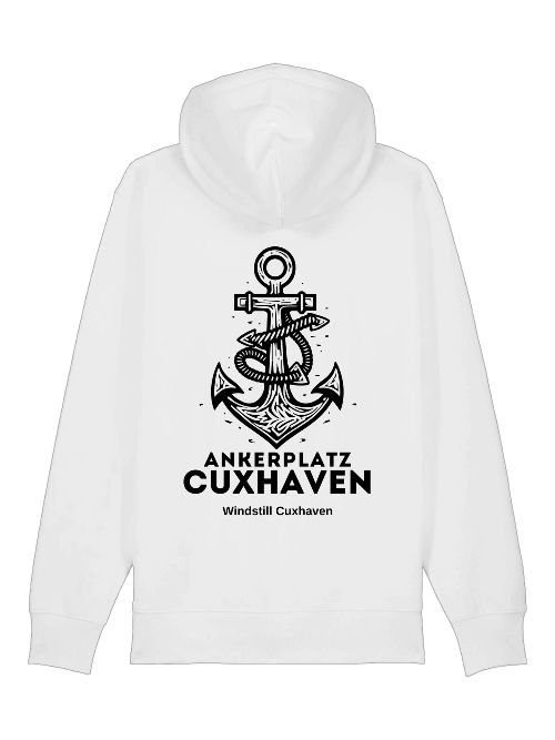 Hoodiejacke Ankerplatz Cuxhaven Unisex Hoodiejacke Ankerplatz Cuxhaven Unisex